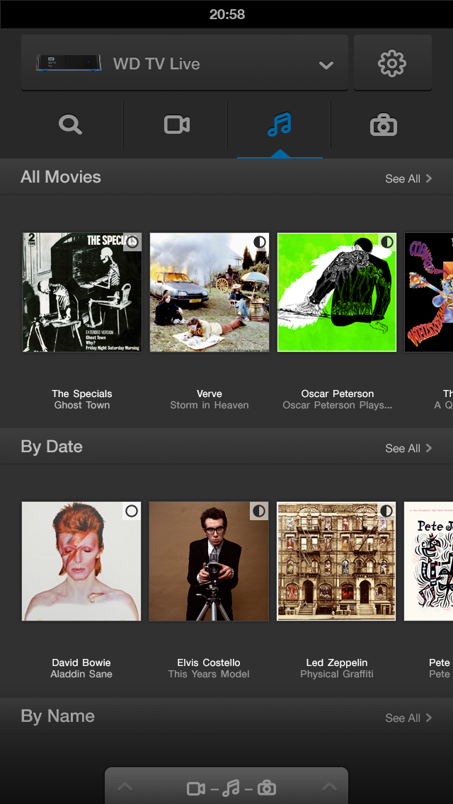 Tablet comp: music listing final