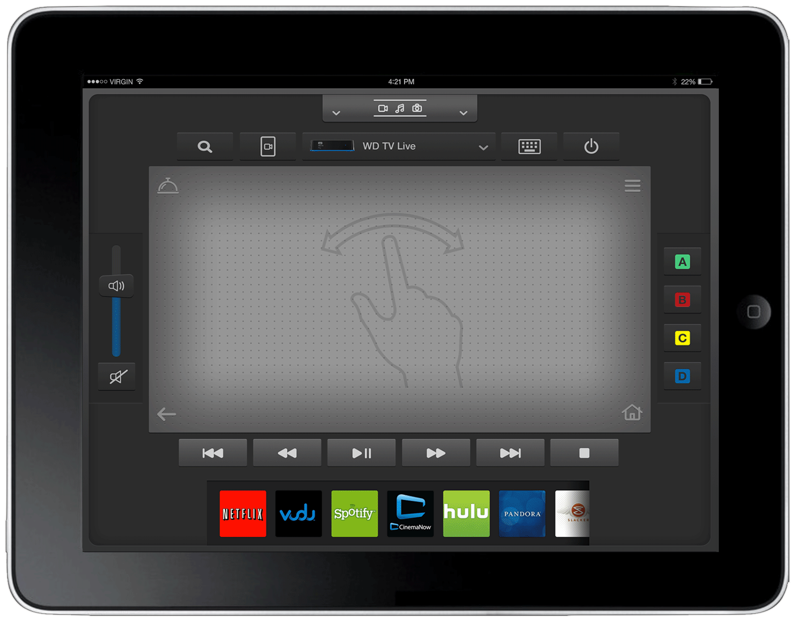Tablet final comp: main pad
