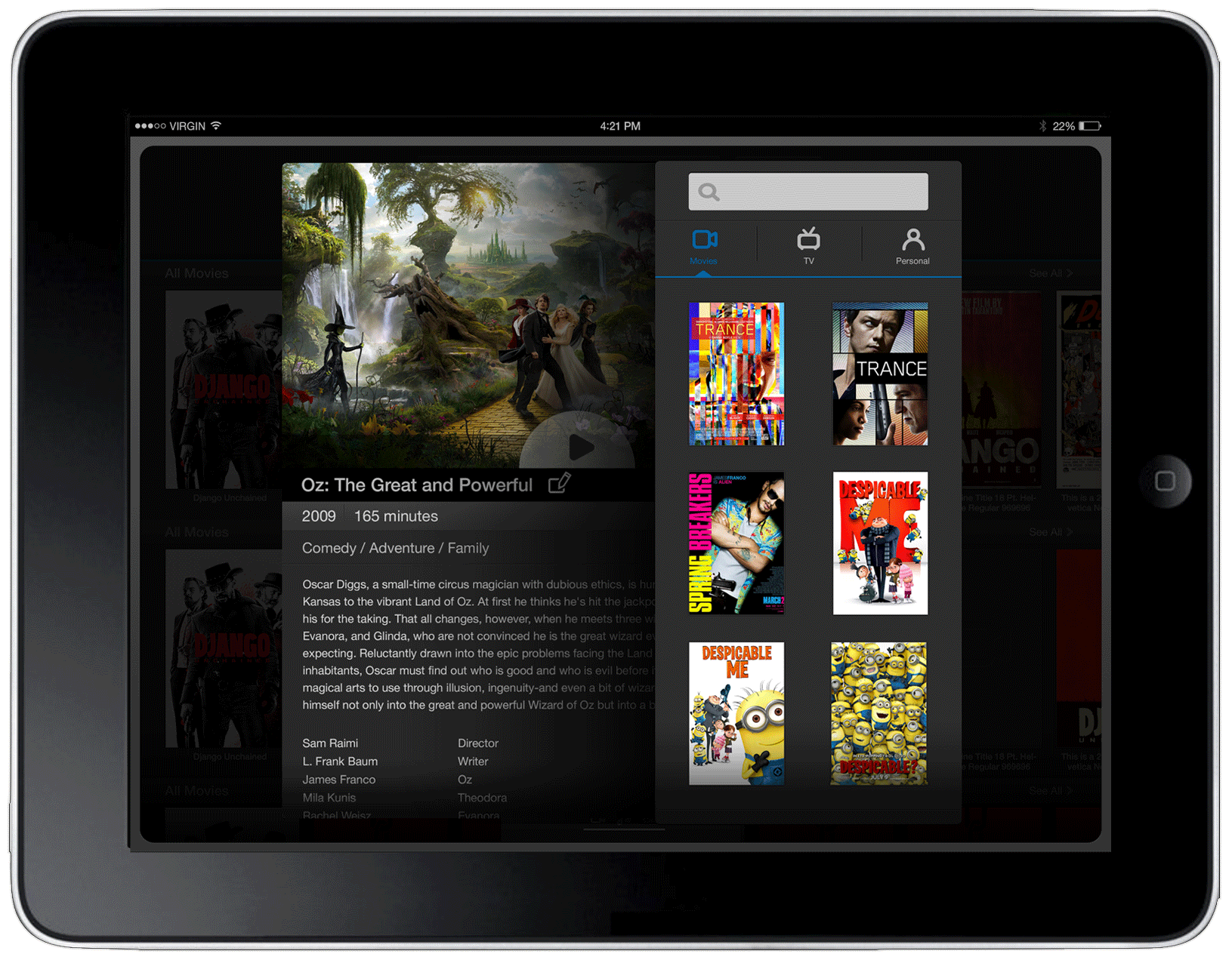 Tablet final comp: movie metadata search