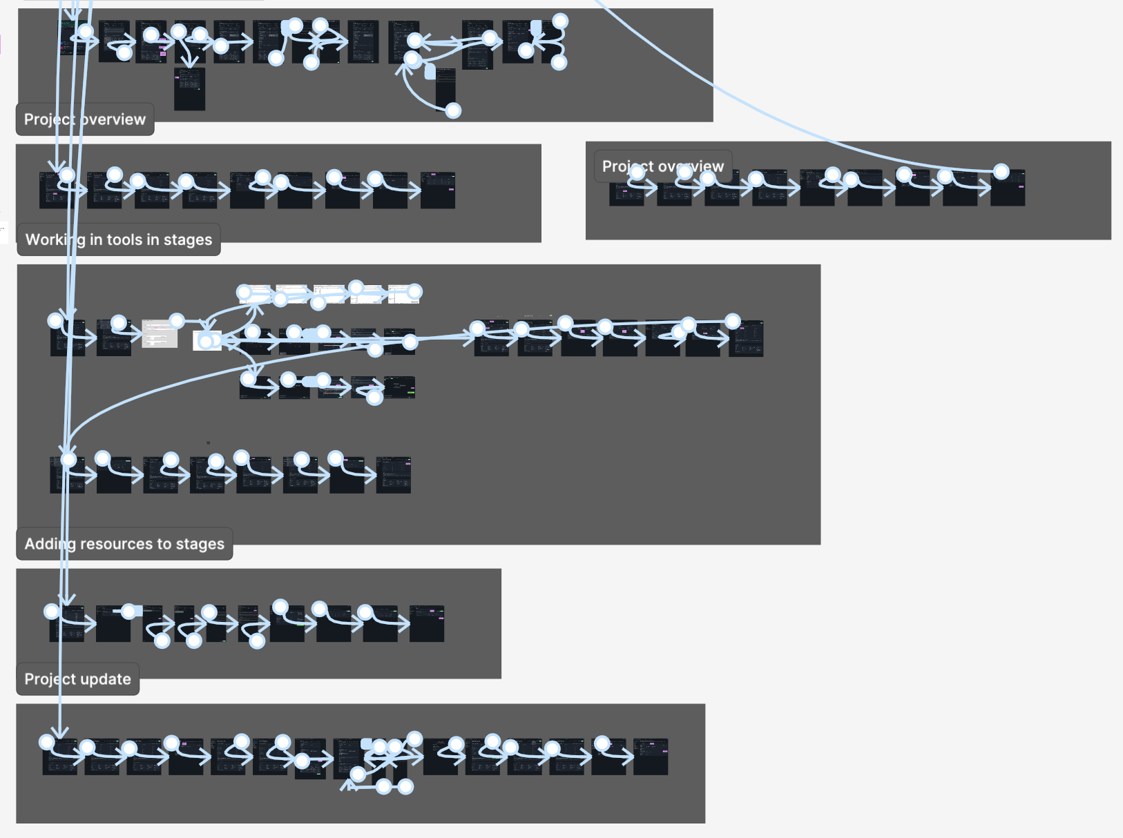 Release Center hi-fi prototyping round 2