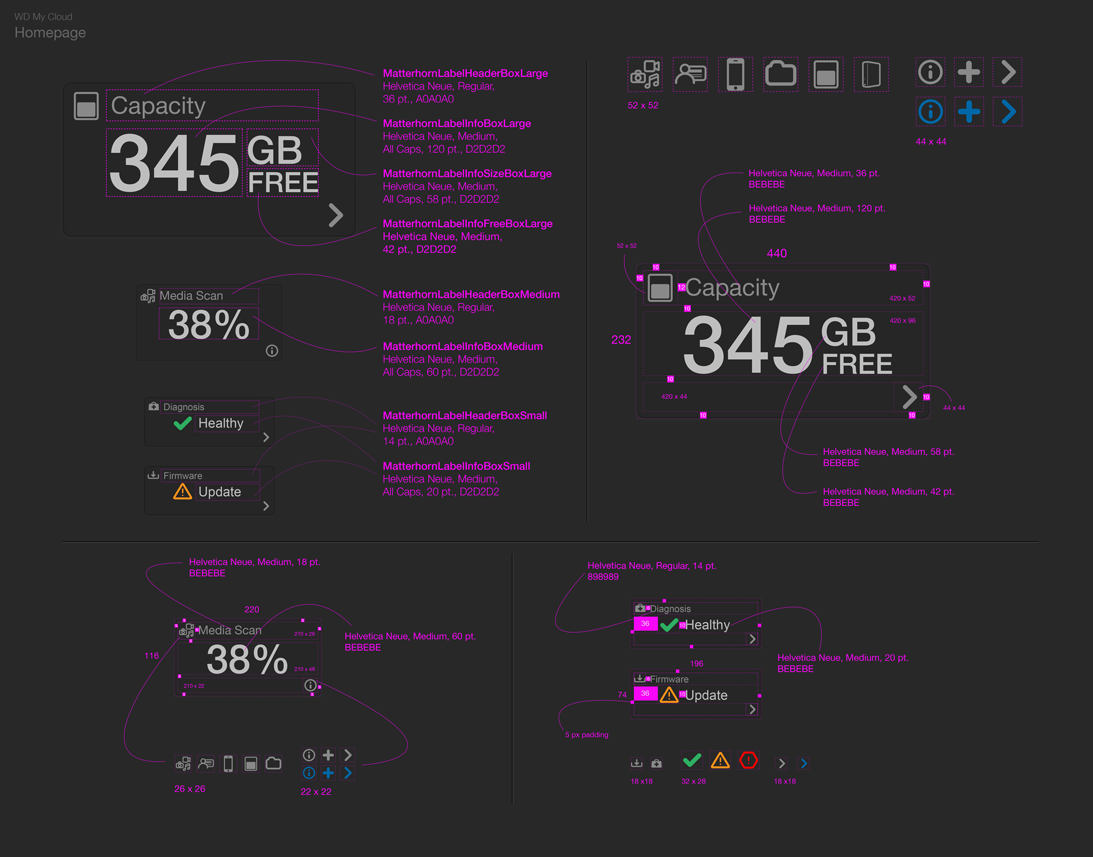 WD MyCloud specification highlight 1