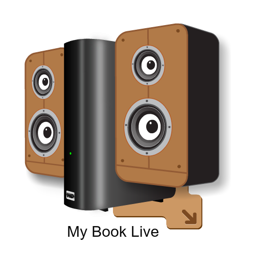 WD MyCloud Media Desktop Widget project preview