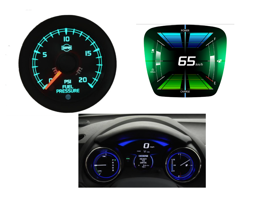 Research: motorcycle gauges and instrument study