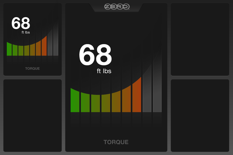 Torque gauge component